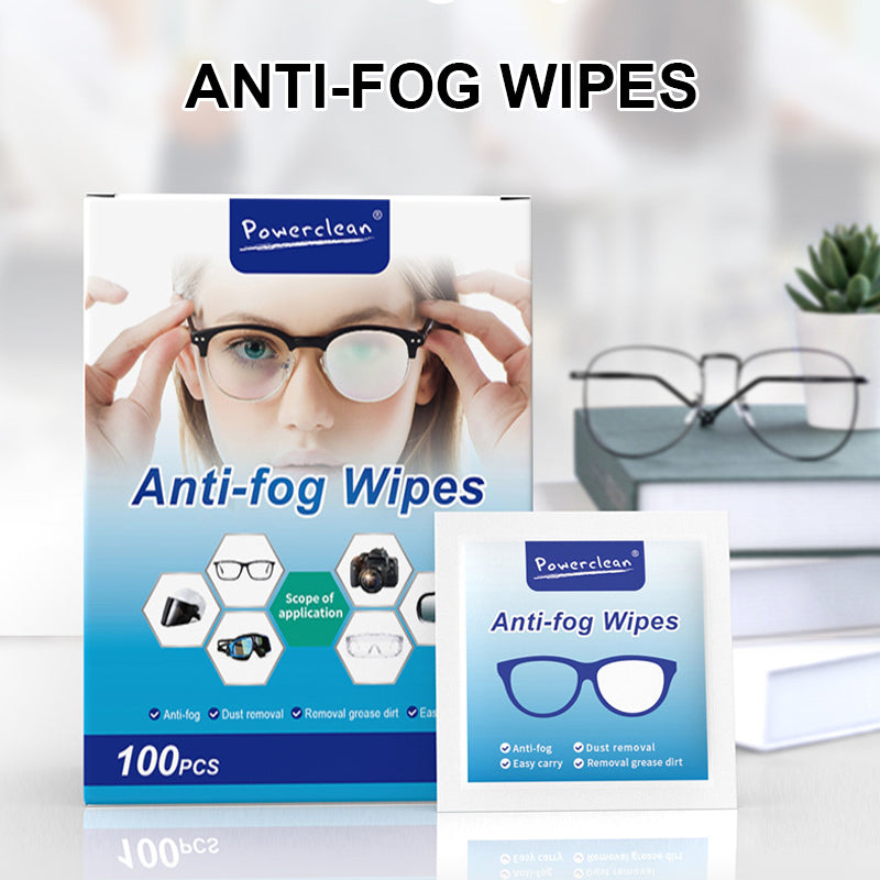 🕶Essential for glasses owners - Glasses defogging and degreasing wipes 🕶