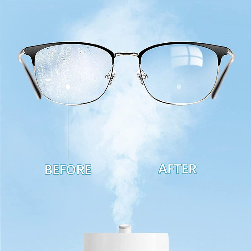 🕶Essential for glasses owners - Glasses defogging and degreasing wipes 🕶