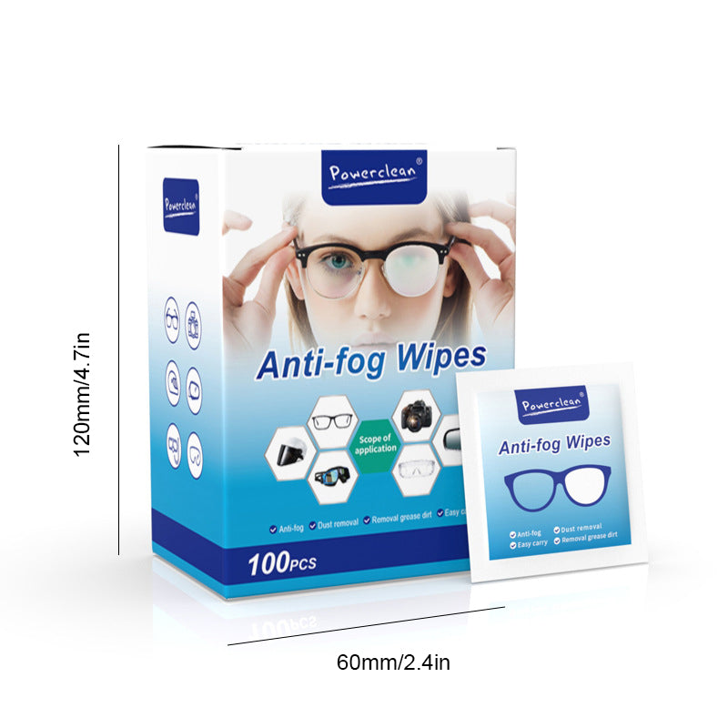 🕶Essential for glasses owners - Glasses defogging and degreasing wipes 🕶