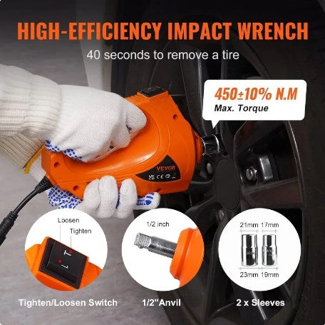 🔥Sonderangebot🔥🛠️ 12V Elektrischer Hydraulikwagenheber für Autos
