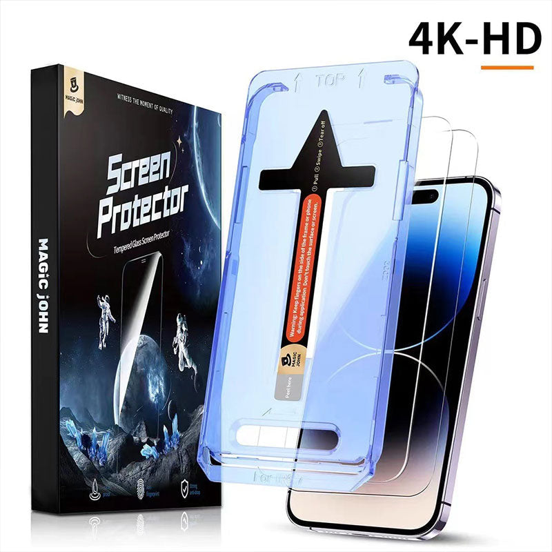 Película de protección de visualización de vidrio blindado de 4k HD/Pantalla de privacidad con función automática de eliminación de polvo para Samsung