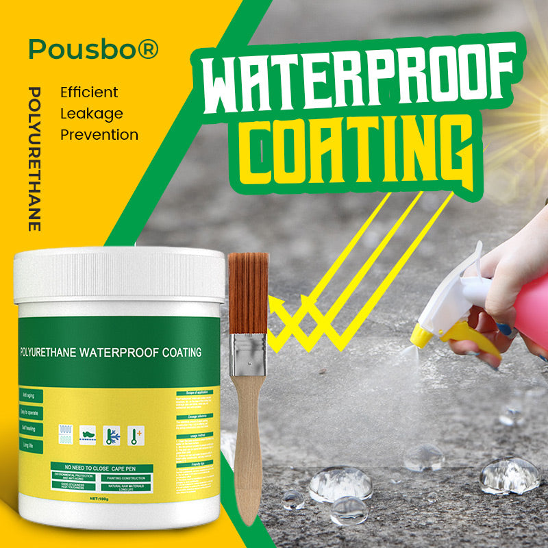 【Kaufen Sie 2 und erhalten Sie 1 gratis】 Multifunktionale transparente wasserdichte Beschichtung Jetzt bestellen und 50% sparen