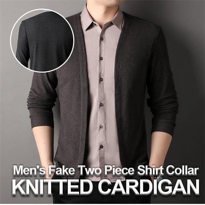 Card da colletto da camicia da due parti falsi