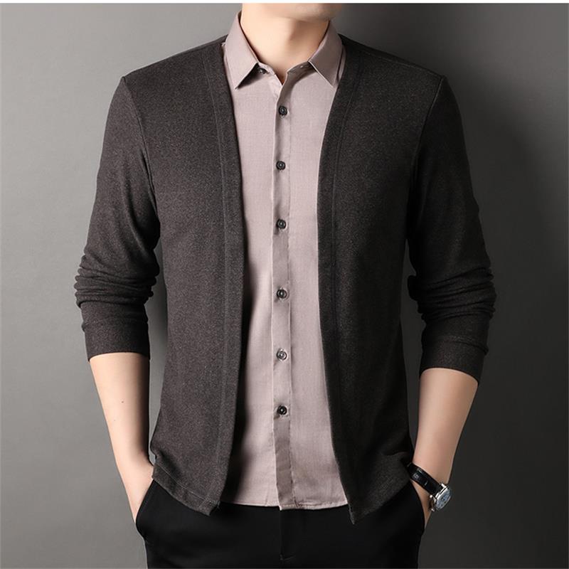 Card da colletto da camicia da due parti falsi