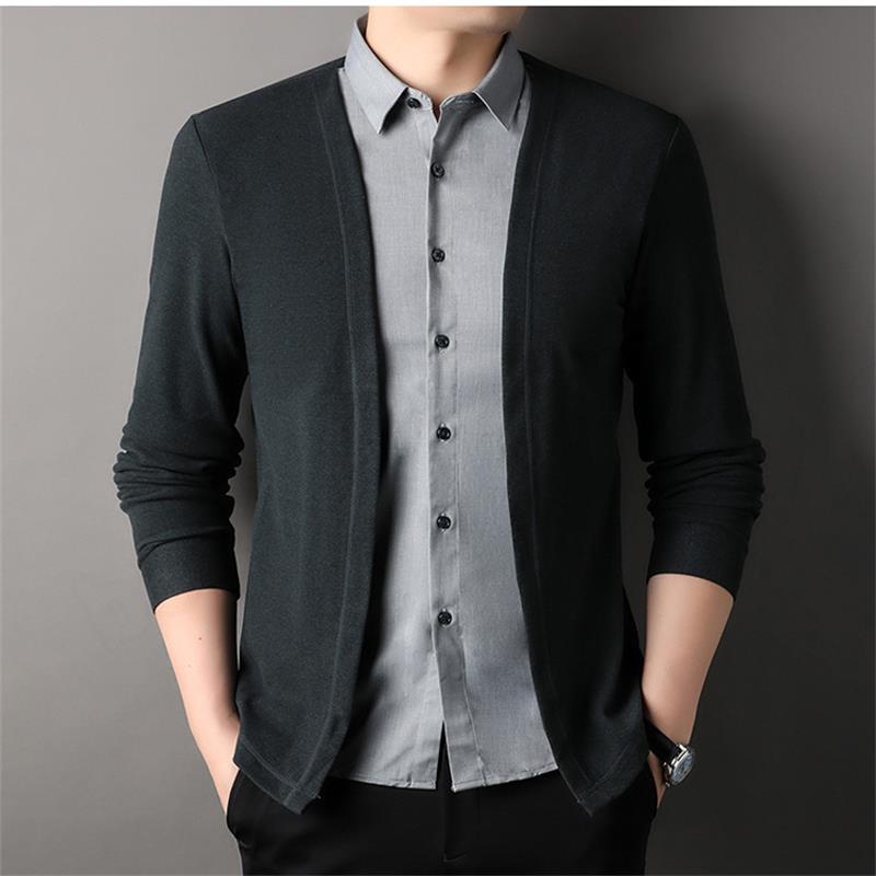 Card da colletto da camicia da due parti falsi