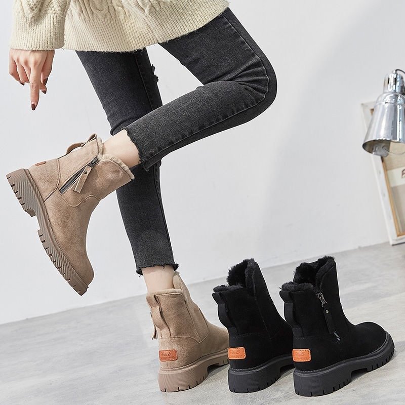 Damen-Winter-Fleece-Schneestiefel⚡Neu eingetroffen Sale-50 % Rabatt