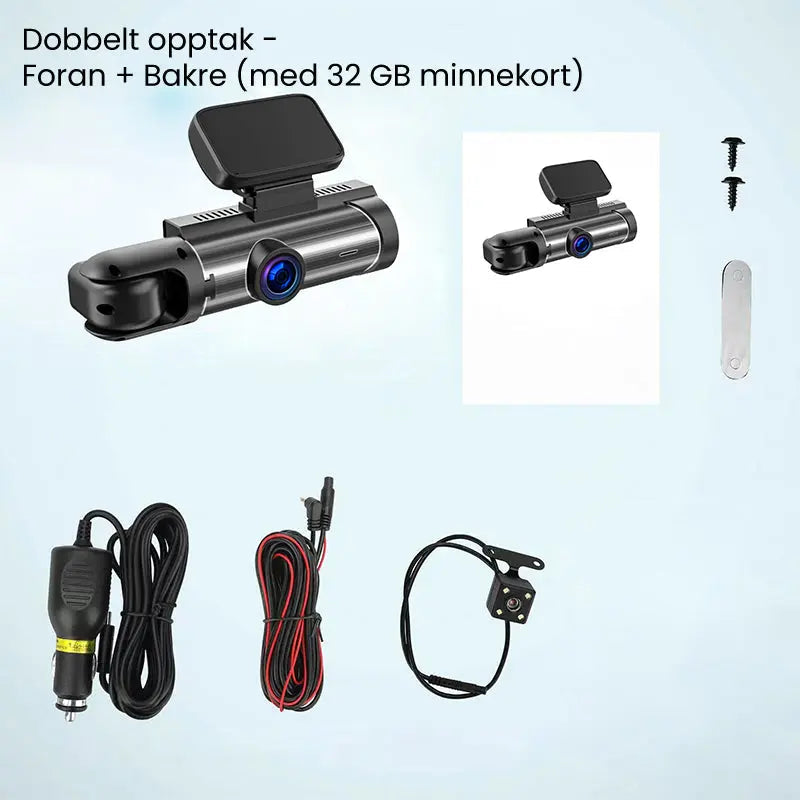 🚗 Doppelkamera-Dashcam mit 170° Weitwinkel & 1080p HD – Jetzt mit 50% Rabatt!