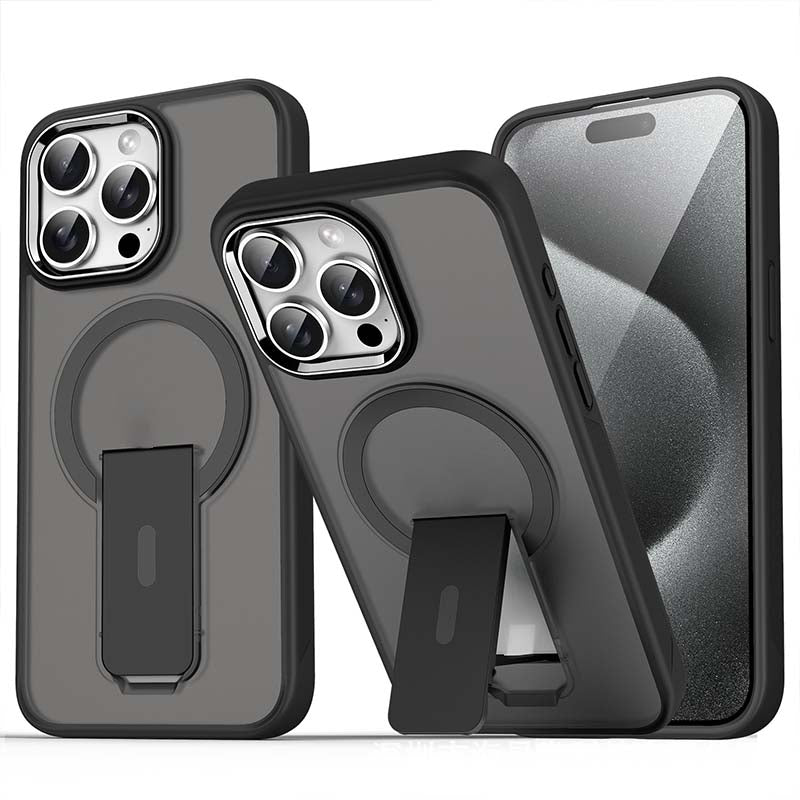 🔥Magnetische stoßfeste Handyhülle mit Ständer für iPhone 16-13 Serie