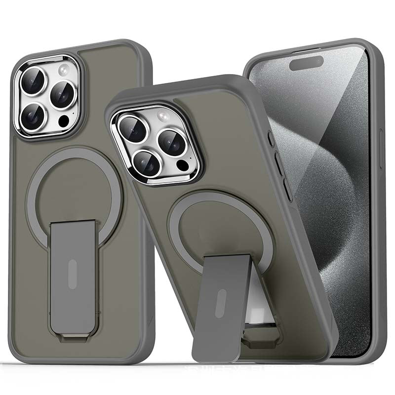 🔥Magnetische stoßfeste Handyhülle mit Ständer für iPhone 16-13 Serie