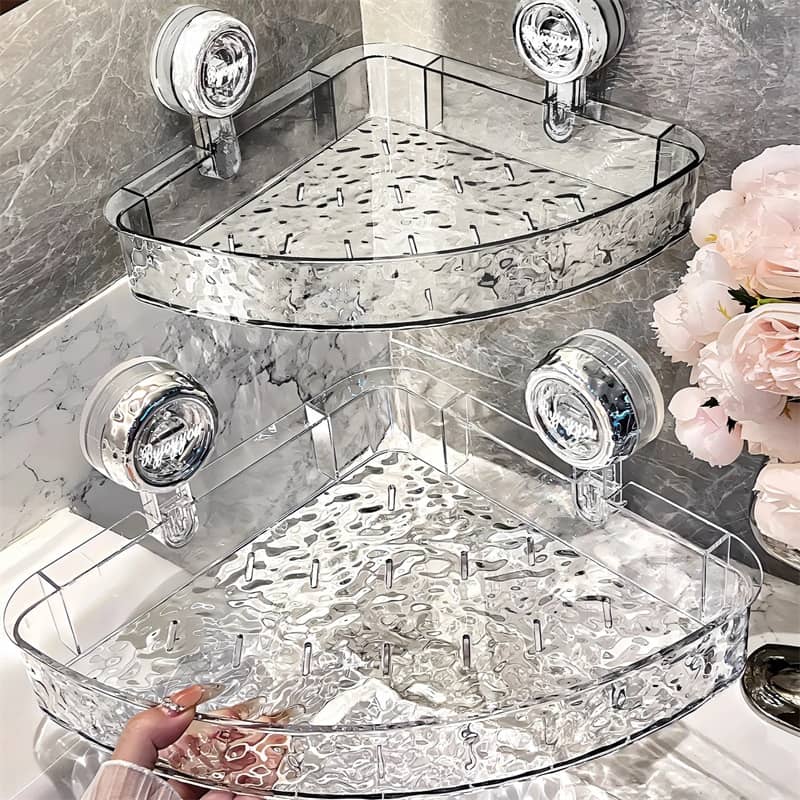 🏆LAST DAY OF SALE 50% DISCOUNT -🔥Lightweight, punch-free storage shelf in luxury style