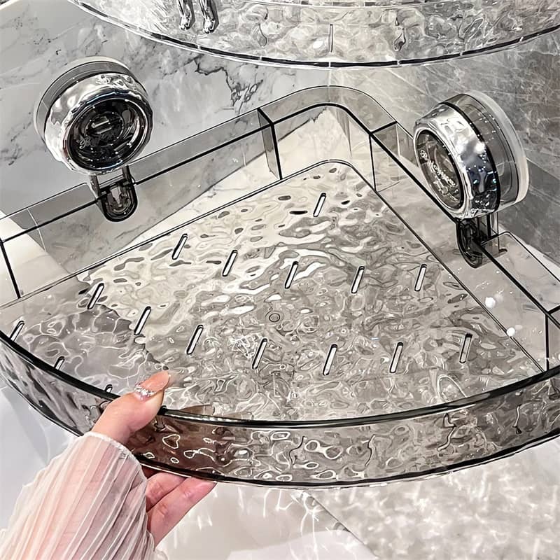 🏆LAST DAY OF SALE 50% DISCOUNT -🔥Lightweight, punch-free storage shelf in luxury style