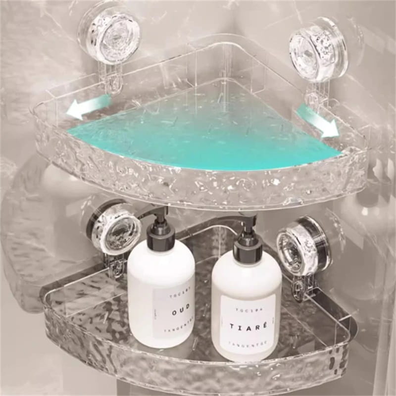 🏆LAST DAY OF SALE 50% DISCOUNT -🔥Lightweight, punch-free storage shelf in luxury style
