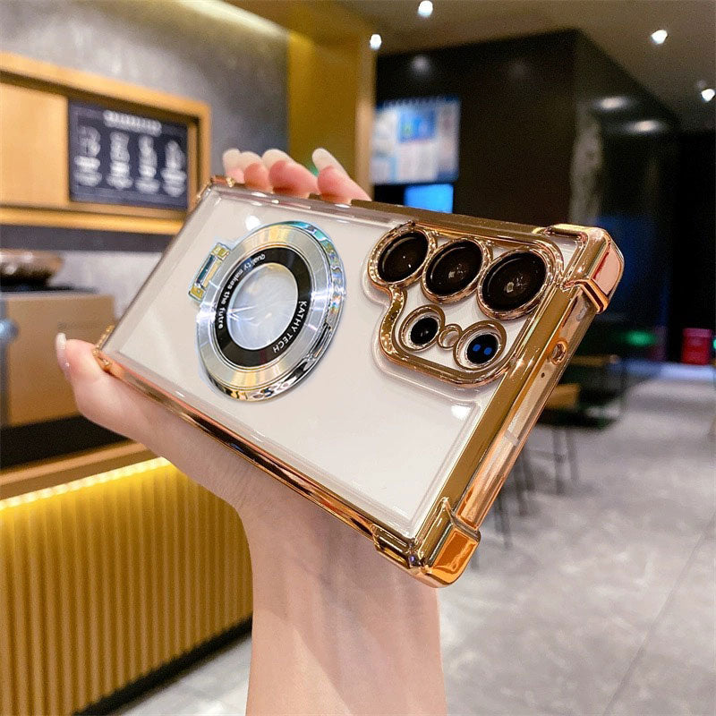 🔥Anti-Fall-Telefonhülle mit unsichtbarem Ringständer für Samsung