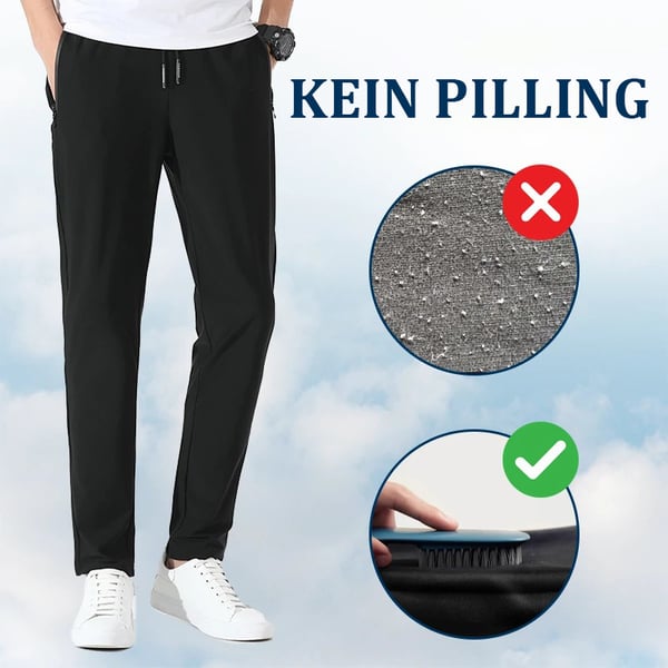 đ„LETZTER TAG 50 % RABATTđ„Sommer Herren Eis Seide Sporthose