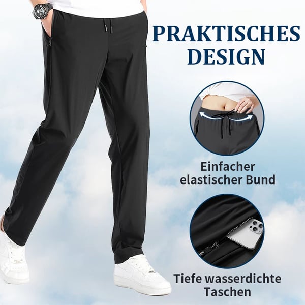 đ„LETZTER TAG 50 % RABATTđ„Sommer Herren Eis Seide Sporthose