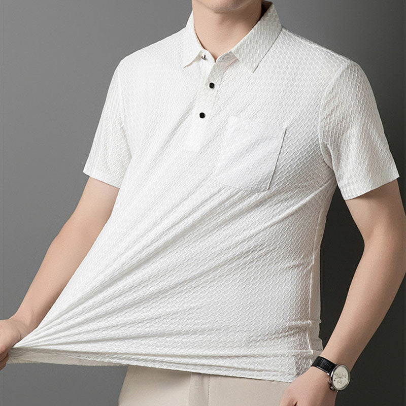 Camicia corta strutturata per uomini