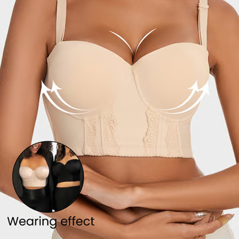 🌞🔥Begrenzter Ausverkauf 72% OFF🔥Damen-BH mit abnehmbarem Träger und tiefem Rücken