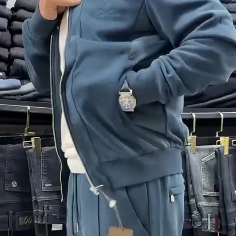 High-End-Sonderedition in limitierter Auflage - zweiteiliges Set aus Freizeitjacke und -hose für Herren🔥Kostenloser Versand