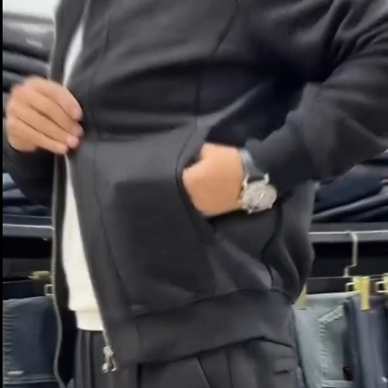 High-End-Sonderedition in limitierter Auflage - zweiteiliges Set aus Freizeitjacke und -hose für Herren🔥Kostenloser Versand