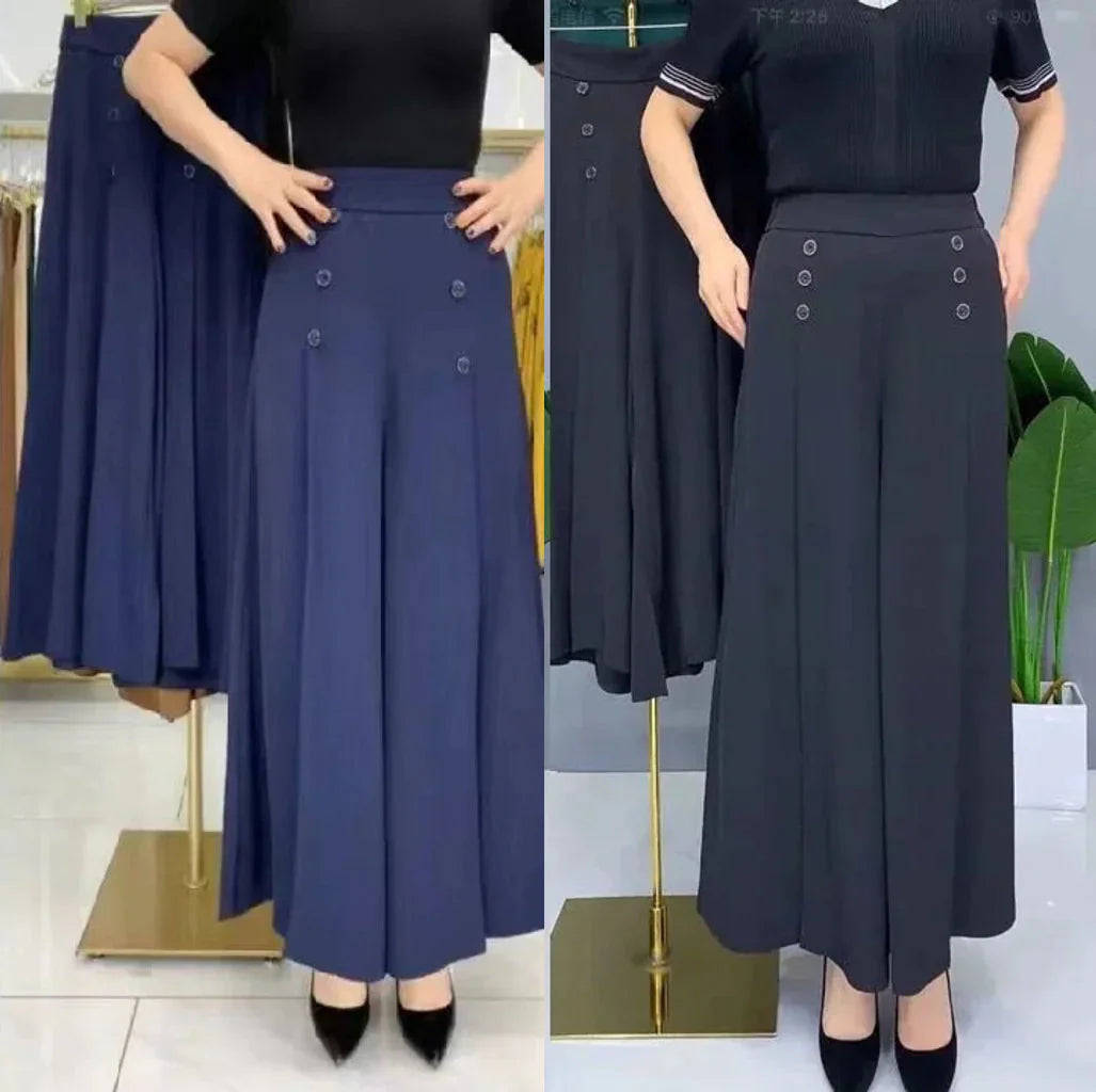 🔥KOSTENLOSER VERSAND✨Stylische Plissee-Hosen mit weitem Bein