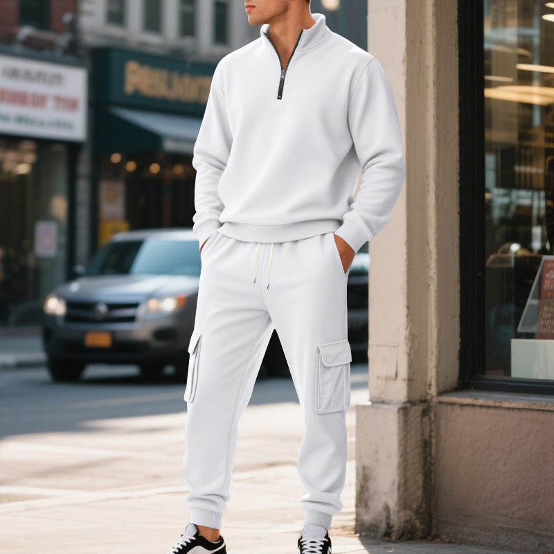 Chic Versatile Men's Warm 2-Piece Set