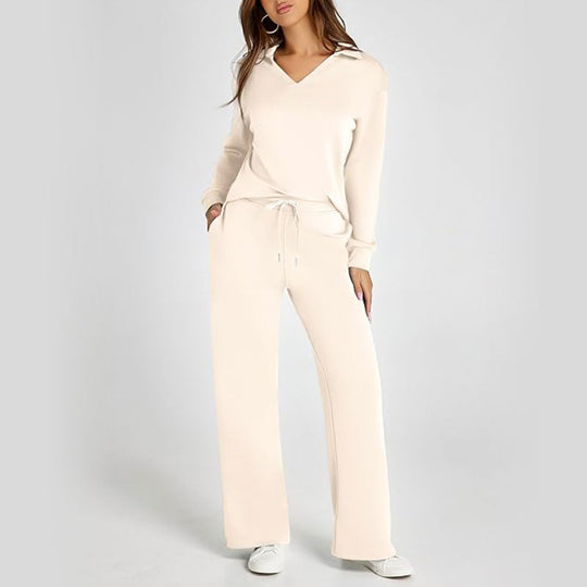 👚50% RABATT! 🧥 Damen 2-teiliges Sweatshirtset – Bequemer Stoff, Lässiger Style &amp; Perfekt für Alltag und Freizeit 🛍️