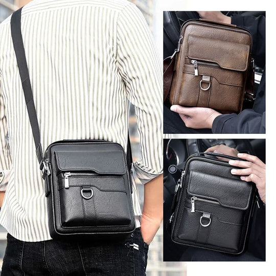 Portable shoulder bag for men