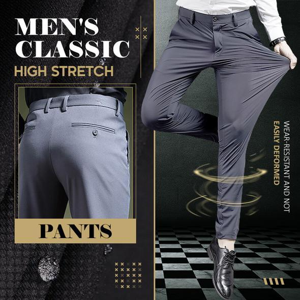 💥Father's Day Special - 50% discount💥Classic men's trousers with high stretch content
