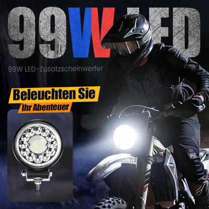 💡4-Zoll-LED-Pod mit 99 W für Offroad-Anwendungen✨