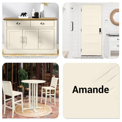 🪚 50% RABATT! 🌿 WASSERBASIERTE MÖBELFARBE - Geruchsneutral & Umweltfreundlich, Einfache Anwendung ohne Schleifen, Perfekt für Holzmöbel-Renovierung 🎨🛋️