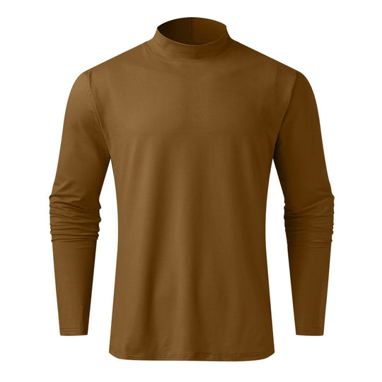⏳Begrenzte Zeit 50% Rabatt💥🎁【Geschenk-Empfehlung】Hochgeschlossenes Herren-T-Shirt mit langen Ärmeln und schmaler Passform