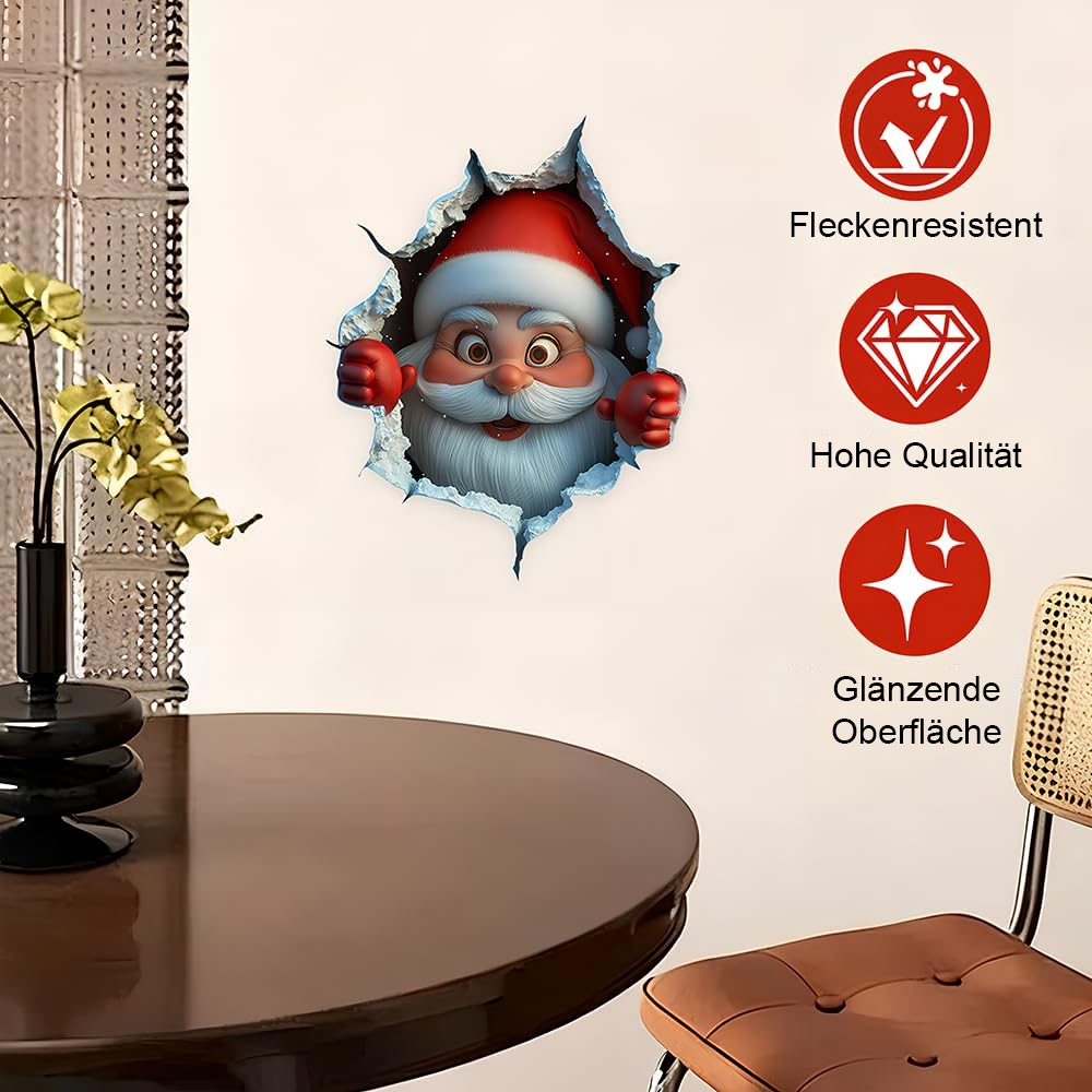 🎄Weihnachtsverkauf 50% Rabatt🎅Kreative Weihnachts-Wandsticker