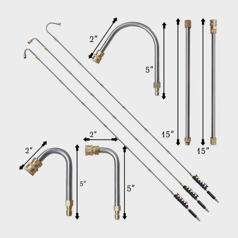 🚿 60% RABATT! 💦 Hochdruckreiniger-Stab-Set 4000 PSI – Tiefenreinigung, Ergonomisches Design &amp; Langlebige Konstruktion 🔧