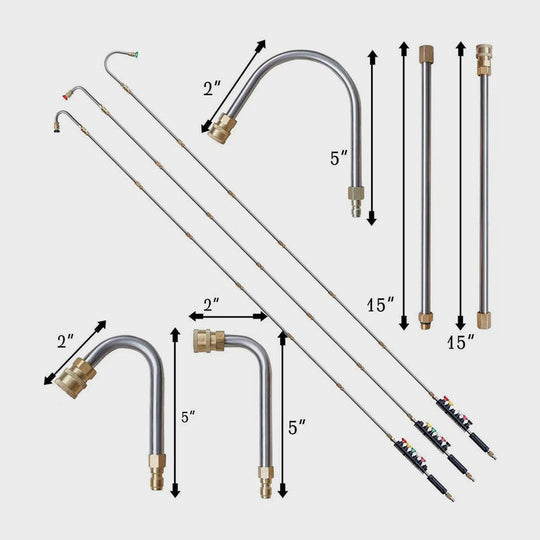 🚿 60% RABATT! 💦 Hochdruckreiniger-Stab-Set 4000 PSI – Tiefenreinigung, Ergonomisches Design &amp; Langlebige Konstruktion 🔧