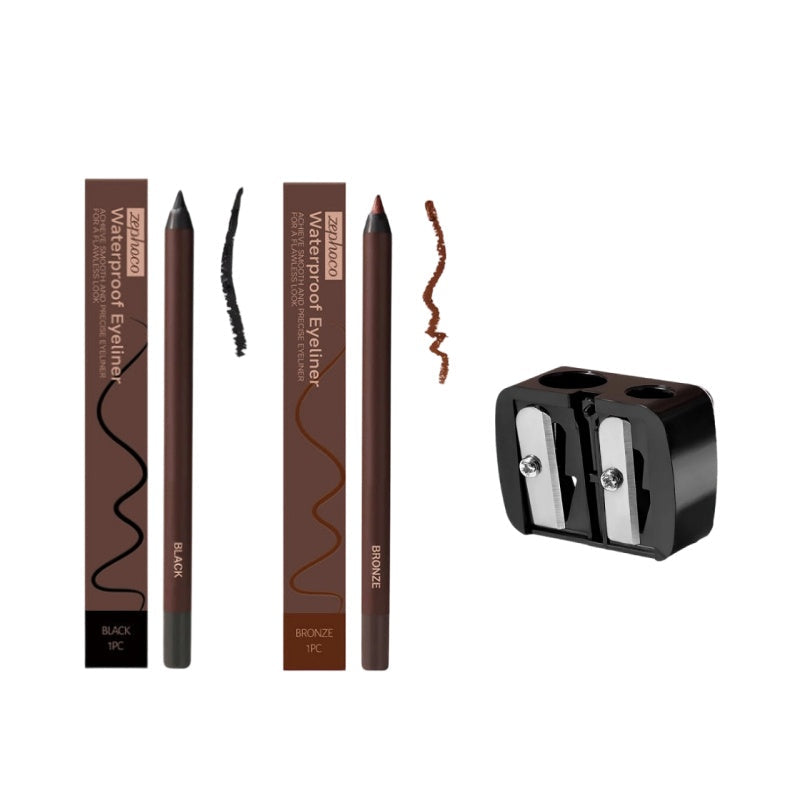 👁️ KAUFE 1, ERHALTE 1 GRATIS! 💜 Wasserfester &amp; Langanhaltender Gel-Eyeliner – Wischfest, Präzise Linien &amp; Intensive Farbe ✨