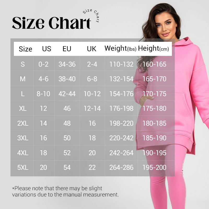 🍂 LETZTER TAG DER AKTION – 50 % RABATT 🍂 Stilvolles Hoodie- und Hosen-Set für Damen