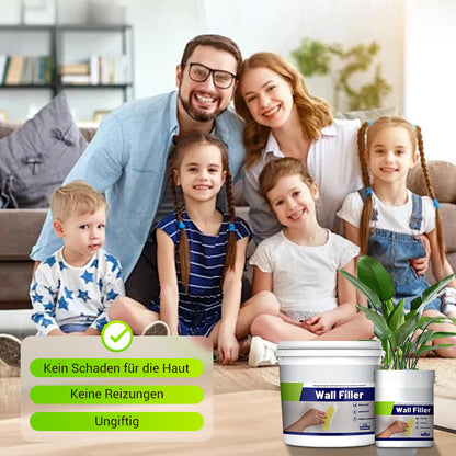 🛠️ Wasserdichte & Schimmelresistente Wandreparaturpaste – 3 Kaufen, 1 Gratis + Pinsel Geschenk! 💧🖌️ ✨ Schnelle & Saubere Wandreparatur für Zuhause! 🏡