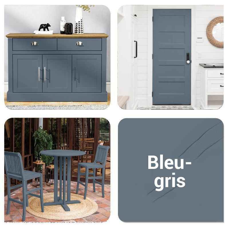 🪚 50% RABATT! 🌿 WASSERBASIERTE MÖBELFARBE - Geruchsneutral &amp; Umweltfreundlich, Einfache Anwendung ohne Schleifen, Perfekt für Holzmöbel-Renovierung 🎨🛋️