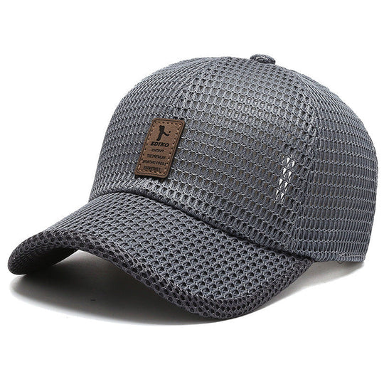 Lightweight and breathable baseball cap for summer