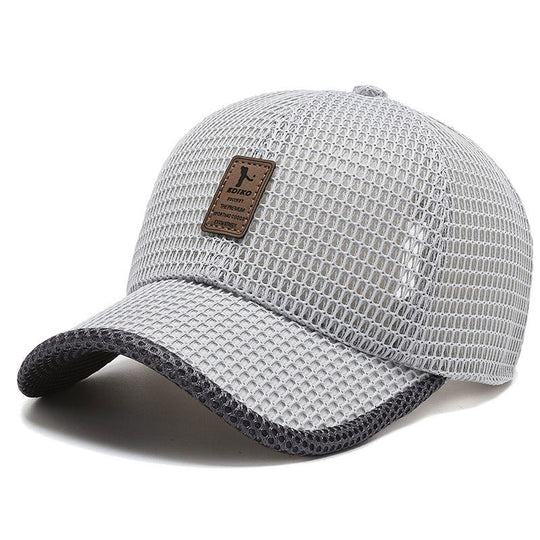 Lightweight and breathable baseball cap for summer