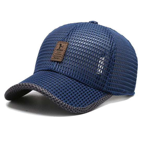 Lightweight and breathable baseball cap for summer