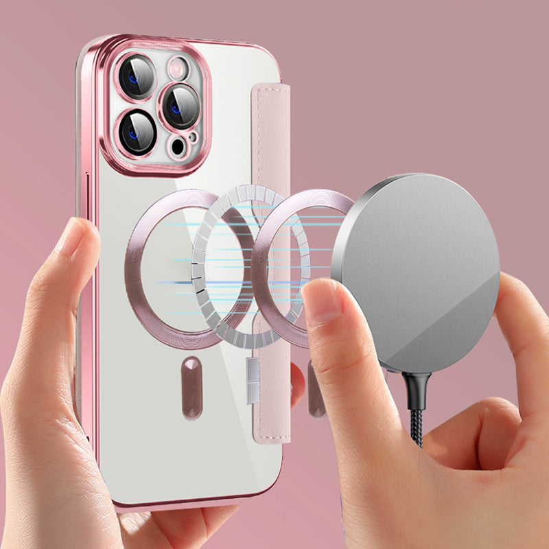 Bolsa de cuero sintético para el iPhone
