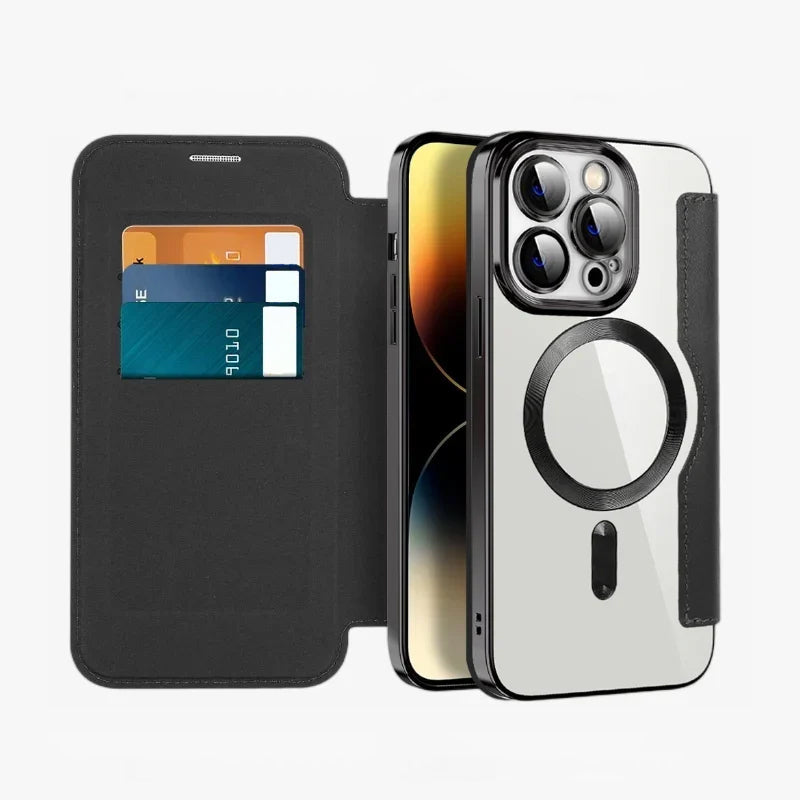 Bolsa de cuero sintético para el iPhone