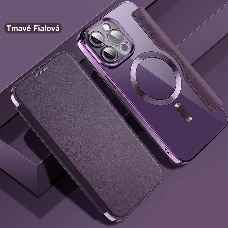Bolsa de cuero sintético para el iPhone