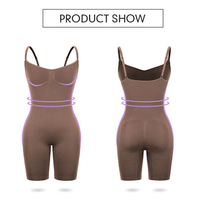 🔥GLÄTTENDER NAHTLOSER BODYSUIT(Offener Schritt)