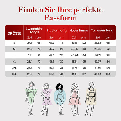 ⌛ Nur noch 3 Tage – 50 % auf alles! ⏰Damen-Glitzer-Zweiteiler: Pullover & Hose