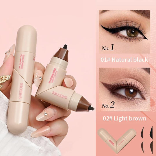 💜💜LAATSTE DAG – KOOP 1, KRIJG 1 GRATIS💜💜 Draaiende eyelinerstempel: Perfecte eyeliner in 5 seconden – voor beginners &amp;  Professioneel, waterdicht &amp;  nauwkeurig