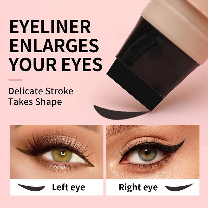 💜💜LAATSTE DAG – KOOP 1, KRIJG 1 GRATIS💜💜 Draaiende eyelinerstempel: Perfecte eyeliner in 5 seconden – voor beginners &amp;  Professioneel, waterdicht &amp;  nauwkeurig