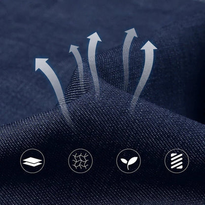 🔥Herren Jeans mit hoher Taille und geradem Schnitt