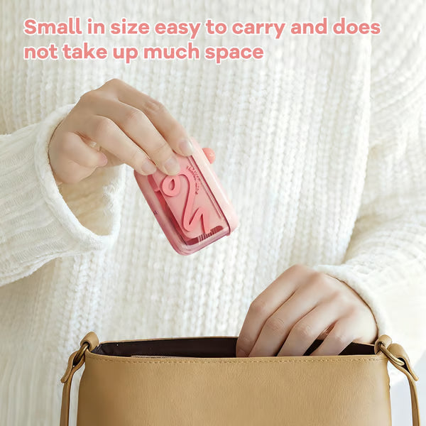 🦷✨Automatic Pop-Up Dental Floss Storage Dispenser，Just Press &amp; Pop, Hygienic Storage. Great Gift For Oral Care Lovers!
